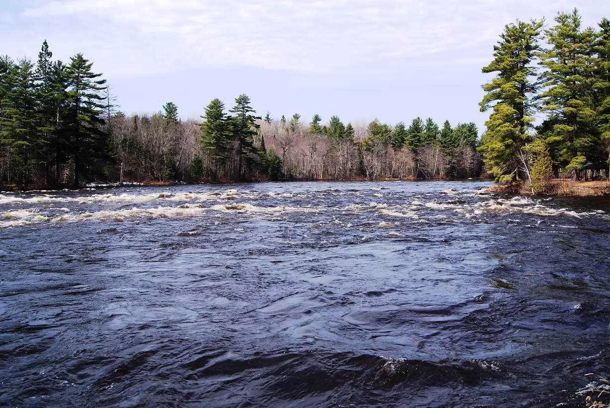 East Branch of the Penobscot River in Grindstone Twp